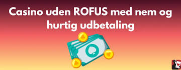 Udenlandske Online Casino Uden ROFUS - Find Dit Perfekte Spil